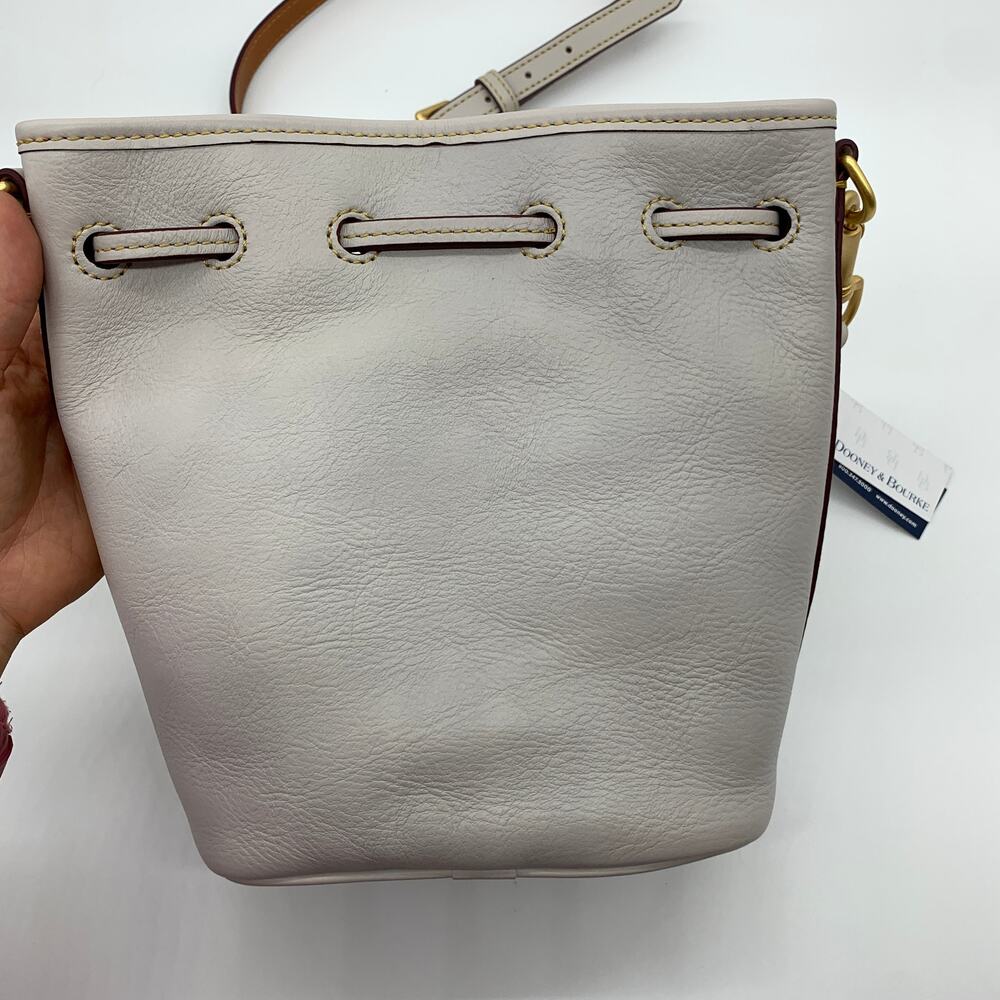Dooney & Bourke Crossbody Florentine Leather Small Drawstring Purse - Picture 2 of 16